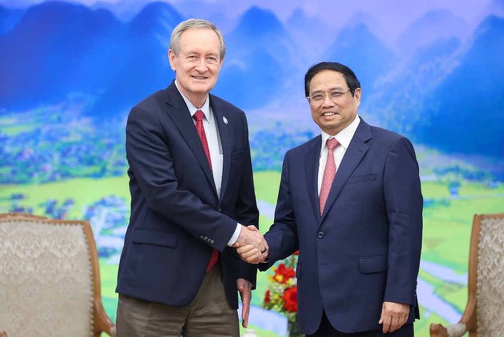 Đẩy mạnh hợp tác Việt Nam - Hoa Kỳ trên các lĩnh vực - 1 Đẩy mạnh hợp tác Việt Nam - Hoa Kỳ trên các lĩnh vực - 1