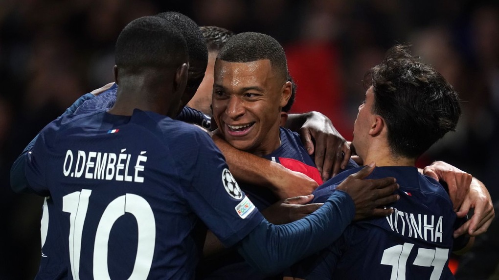 Mbappe ghi bàn, PSG đại thắng AC Milan và chiếm ngôi đầu bảng tử thần | Báo  Dân trí