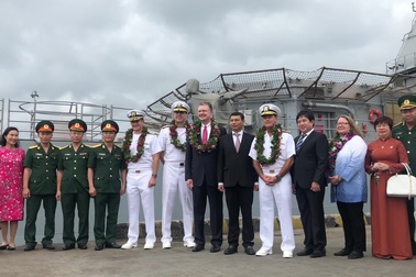 Nhóm tàu sân bay của Hải quân Mỹ thăm hữu nghị Đà Nẵng