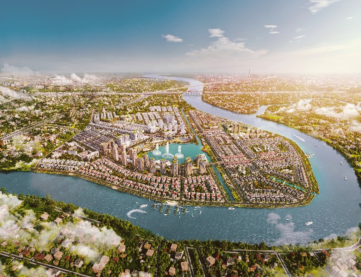 Điểm nhấn của dự án bên sông Van Phuc City - 1 Điểm nhấn của dự án bên sông Van Phuc City - 1