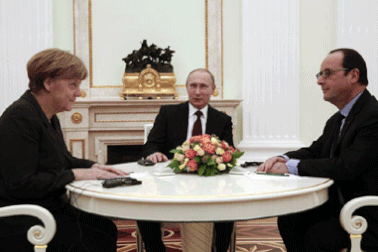 Phương Tây phân vai đấu với Nga