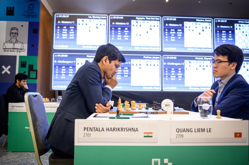 Lê Quang Liêm hòa hạt giống số một ở giải Prague Masters - 1 Lê Quang Liêm hòa hạt giống số một ở giải Prague Masters - 1