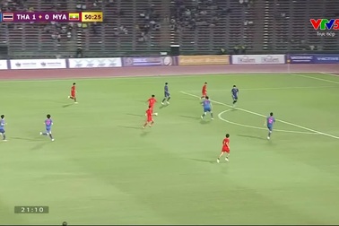 U22 Thái Lan đại thắng U22 Myanmar