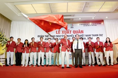 Thể thao người khuyết tật Việt Nam đặt chỉ tiêu 9 HCV Asian Para Games 2018