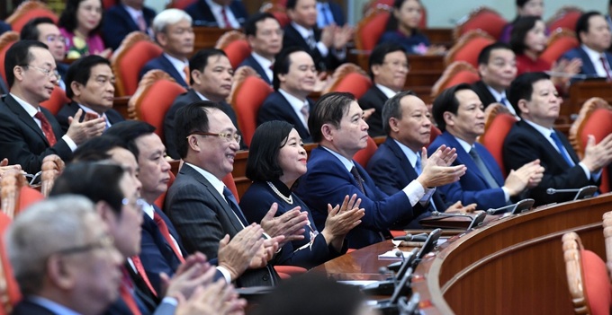 Bế mạc Hội nghị lần thứ 13 Ban Chấp hành Trung ương Đảng khoá XII - Ảnh 3. Bế mạc Hội nghị lần thứ 13 Ban Chấp hành Trung ương Đảng khoá XII - Ảnh 3.