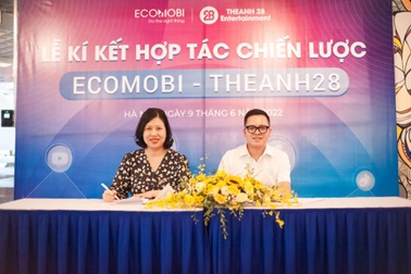 Ecomobi hợp tác chiến lược với Theanh28 Entertainment