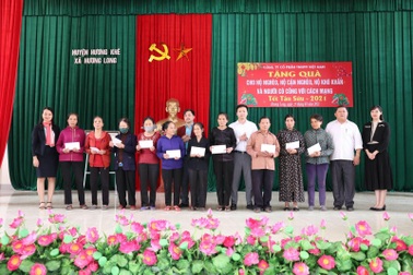 Tết Tân Sửu cùng trao yêu thương tới miền Trung ruột thịt