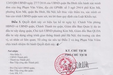 Hà Nội: Bị thu hồi đất, người dân phường Kim Mã đã được bố trí tái định cư phù hợp?