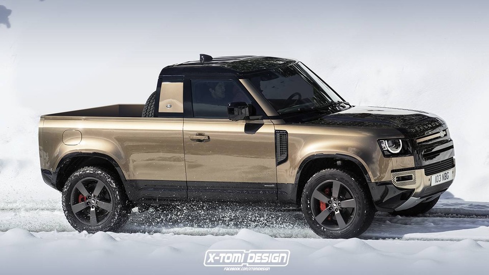 Land Rover để ngỏ khả năng sản xuất phiên bản bán tải cho Defender - 1 Land Rover để ngỏ khả năng sản xuất phiên bản bán tải cho Defender - 1