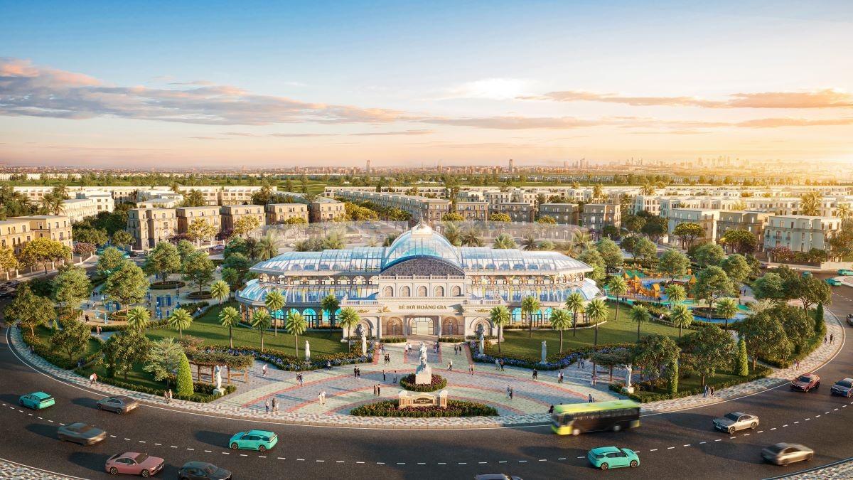 វិមានធ្វើពីមាស៖ ផលិតផលប្រណីតមានកំណត់ដំបូងរបស់ Vinhomes - ៤ Dinh thự dát vàng: sản phẩm hàng hiệu phiên bản giới hạn đầu tiên của Vinhomes - 4