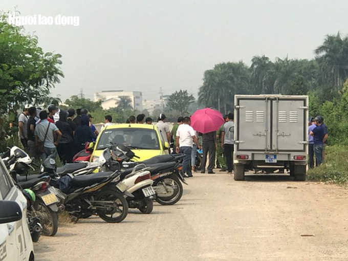 Đưa 2 nghi phạm sát hại nam sinh viên chạy Grab thực nghiệm hiện trường - Ảnh 1. Đưa 2 nghi phạm sát hại nam sinh viên chạy Grab thực nghiệm hiện trường - Ảnh 1.