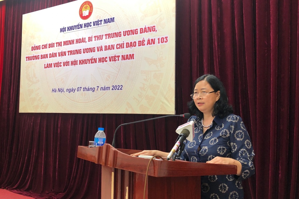 Hội Khuyến học kiến nghị nhiều biện pháp phát triển tổ chức, hoạt động Hội - 1 Hội Khuyến học kiến nghị nhiều biện pháp phát triển tổ chức, hoạt động Hội - 1