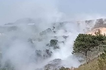 Đà Lạt chìm trong khói bụi vì cháy bãi rác