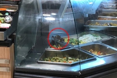 TPHCM: Phát hiện chuột bò trong tủ thức ăn siêu thị Aeon Mall