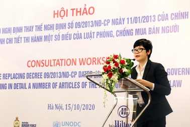 Hoàn thiện dự thảo nghị định mới về Luật phòng, chống mua bán người