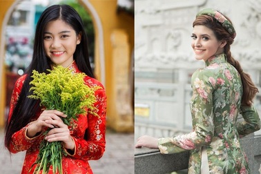 Hot girl Việt tưng bừng khoe ảnh đón Tết rực rỡ