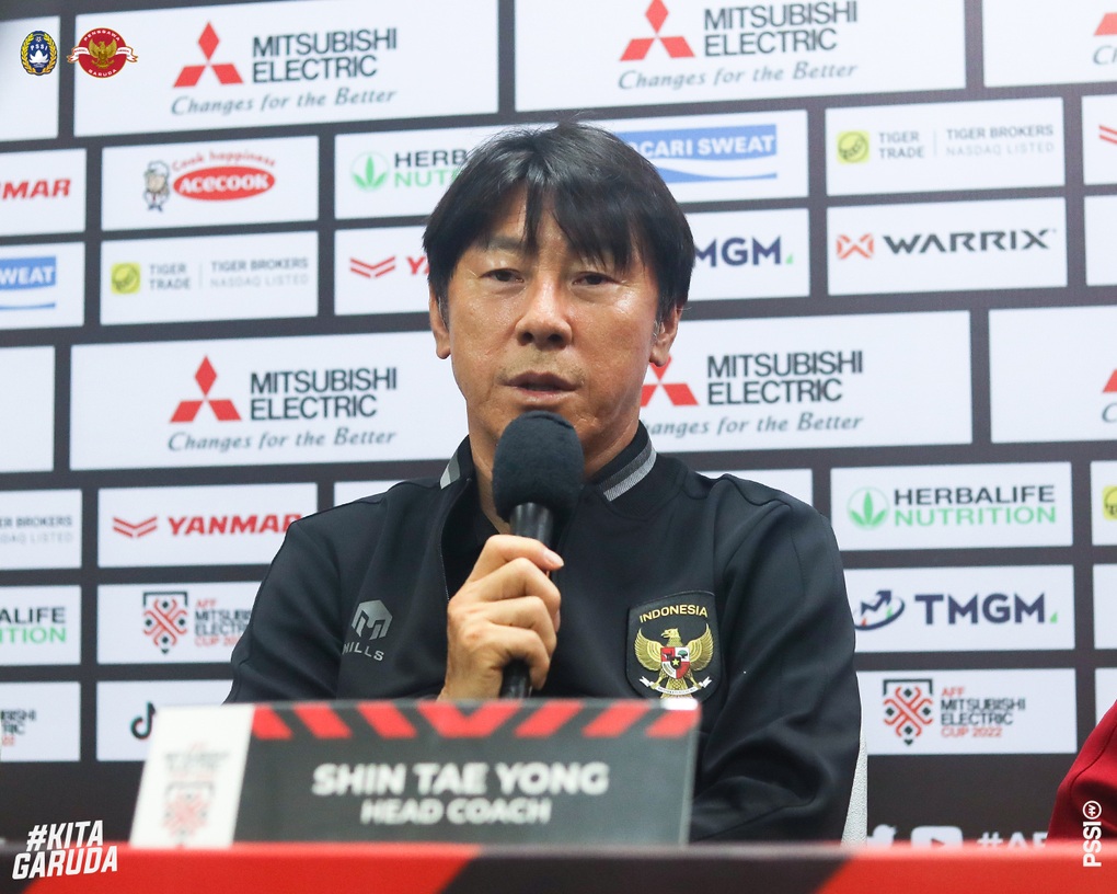 Indonesia nêu lý do không chọn HLV Shin Tae Yong dự SEA Games 32 - 1 Indonesia nêu lý do không chọn HLV Shin Tae Yong dự SEA Games 32 - 1