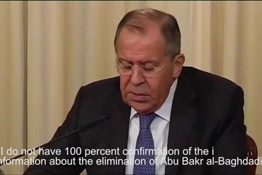 Nga chưa thể khẳng định 100% thủ lĩnh IS bị tiêu diệt