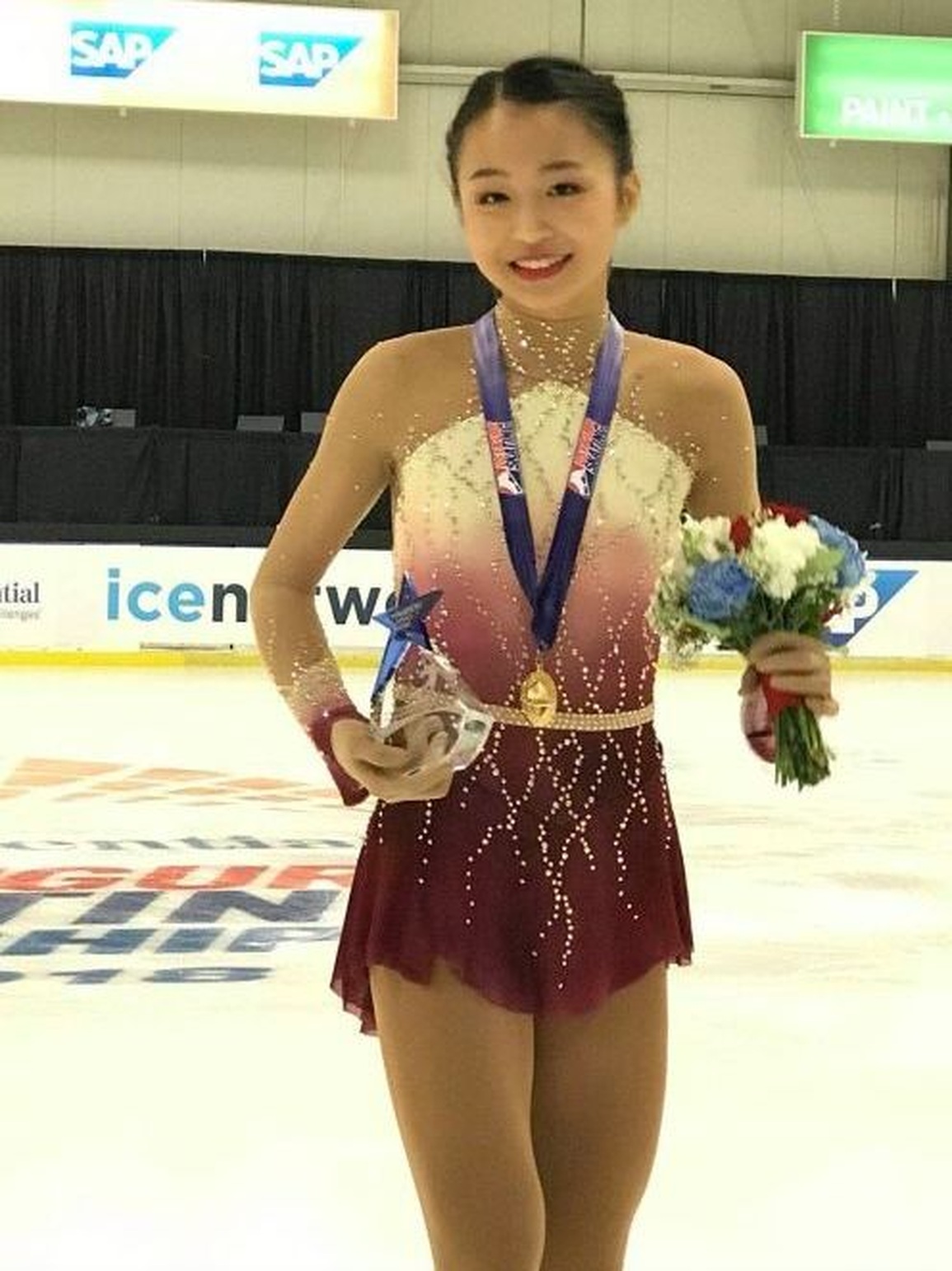 Nhan sắc xinh đẹp của nữ thần trượt băng Trung Quốc - 3