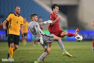 Tuyển thủ Việt Nam tiếc nuối nhưng tự hào dù thua Australia