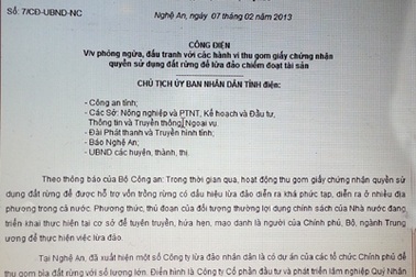 Một công ty gom gần 13.000 "sổ đỏ" của dân rồi biến mất 