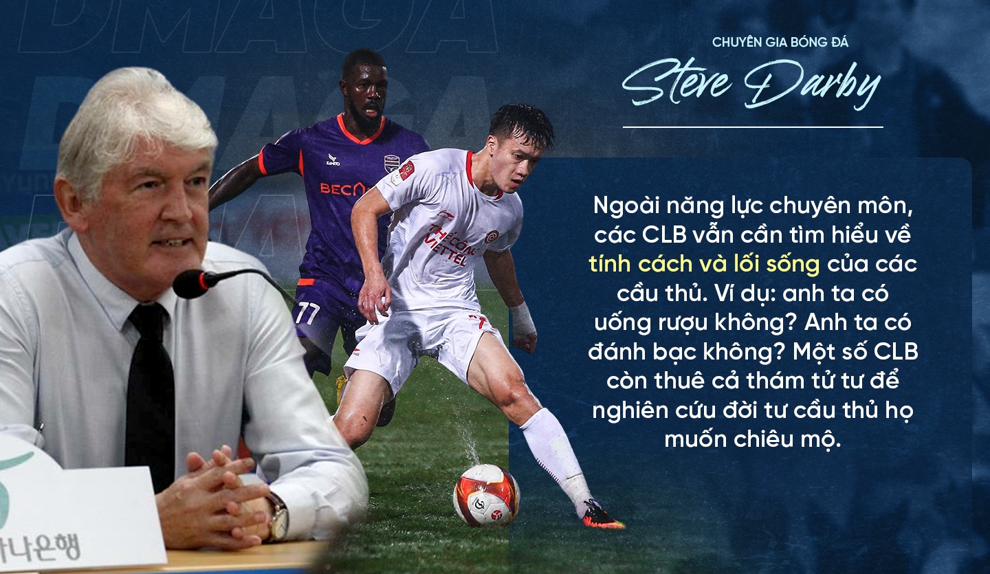 Steve Darby: Cầu thủ Việt đừng nghĩ ra nước ngoài để đánh bóng tên tuổi - 6