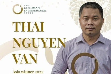 Nhà bảo tồn Việt Nam đầu tiên được trao giải "Nobel môi trường"