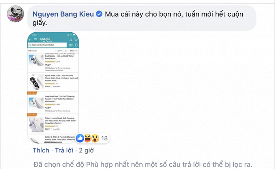 Đi siêu thị mùa dịch, vợ cũ Bằng Kiều hốt hoảng vì giấy vệ sinh bị gom sạch - 3 Đi siêu thị mùa dịch, vợ cũ Bằng Kiều hốt hoảng vì giấy vệ sinh bị gom sạch - 3