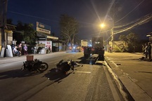 Đi nhậu về, người đàn ông bị tai nạn liên hoàn tử vong ở TPHCM