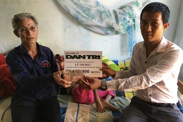 Hơn 58 triệu đồng đến với “bà bị đái tháo đường nuôi cháu bại não”