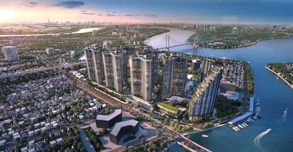 Tổ hợp 16 hồ bơi rộng 4.000 m2 tại dự án “homes resort” ven công viên Mũi Đèn Đỏ Quận 7 - 1 Tổ hợp 16 hồ bơi rộng 4.000 m2 tại dự án “homes resort” ven công viên Mũi Đèn Đỏ Quận 7 - 1