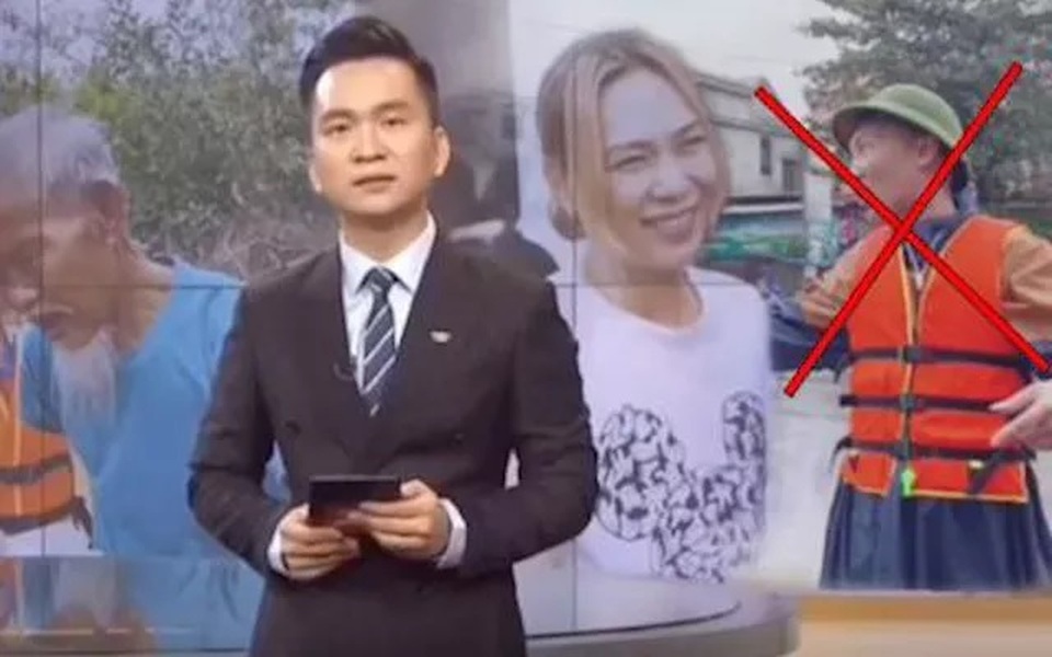 Huấn Hoa Hồng khai nhận về clip giả mạo bản tin Chuyển động 24h của VTV - 1 Huấn Hoa Hồng khai nhận về clip giả mạo bản tin Chuyển động 24h của VTV - 1