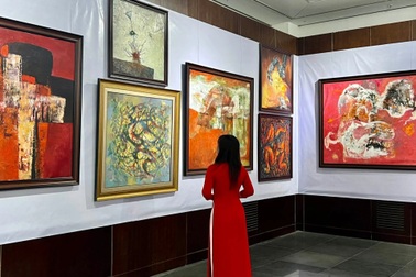 Khai mạc triển lãm "Hội tụ tinh hoa mỹ thuật Việt - Hàn"