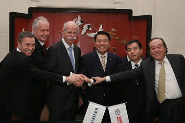 Hãng xe Trung Quốc có thể trở thành cổ đông lớn của Daimler