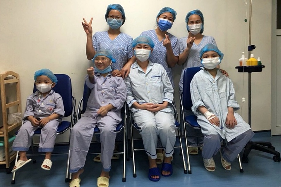 Bé trai 8 tuổi bị ung thư máu kiên cường trải qua ba lần ghép tế bào gốc - 1 Bé trai 8 tuổi bị ung thư máu kiên cường trải qua ba lần ghép tế bào gốc - 1