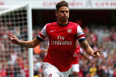 Olivier Giroud liên tục “nổ súng”: Và London vẫn tươi đẹp