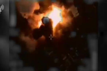 Trụ sở an ninh Hamas trúng đòn không kích của Israel