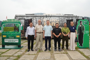 Khai trương Trung tâm Thiên nhiên lưu động đầu tiên tại Việt Nam