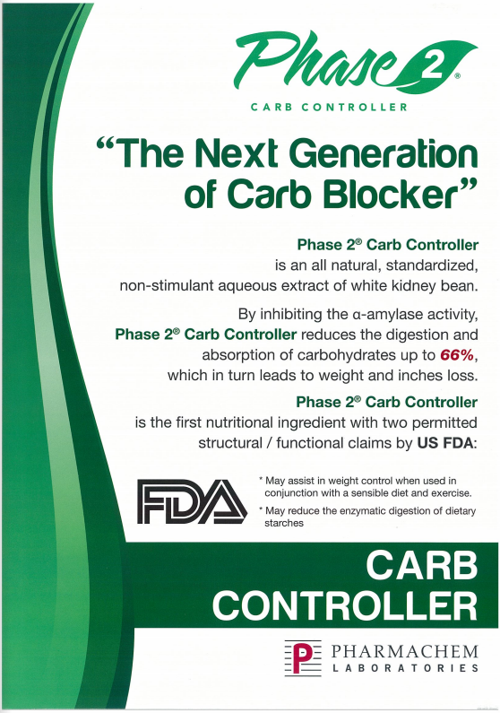 Phase 2® Carb Controller Công nghệ hỗ trợ giảm béo hiệu quả từ Hoa Kỳ
