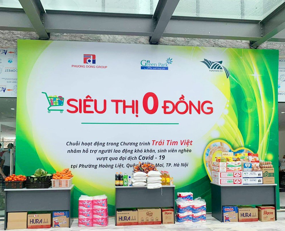 Siêu thị 0 đồng - san sẻ nỗi lo mùa dịch - 1