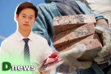 "Chàng trai bê gạch" từ chối lương cao, quyết về quê làm công chức