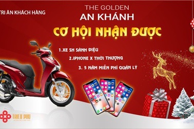 Ngập tràn quà tặng giá trị tại sự kiện tri ân dự án The Golden An Khánh