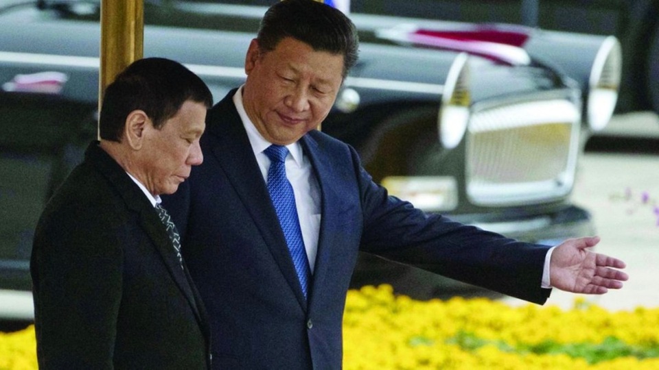 Chính sách thân Trung Quốc của ông Duterte đang dần chết yểu - 1 Chính sách thân Trung Quốc của ông Duterte đang dần chết yểu - 1