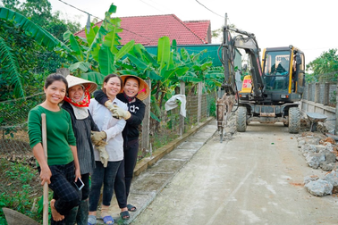 Người dân Hà Tĩnh Hân hoan niềm vui nước sạch về