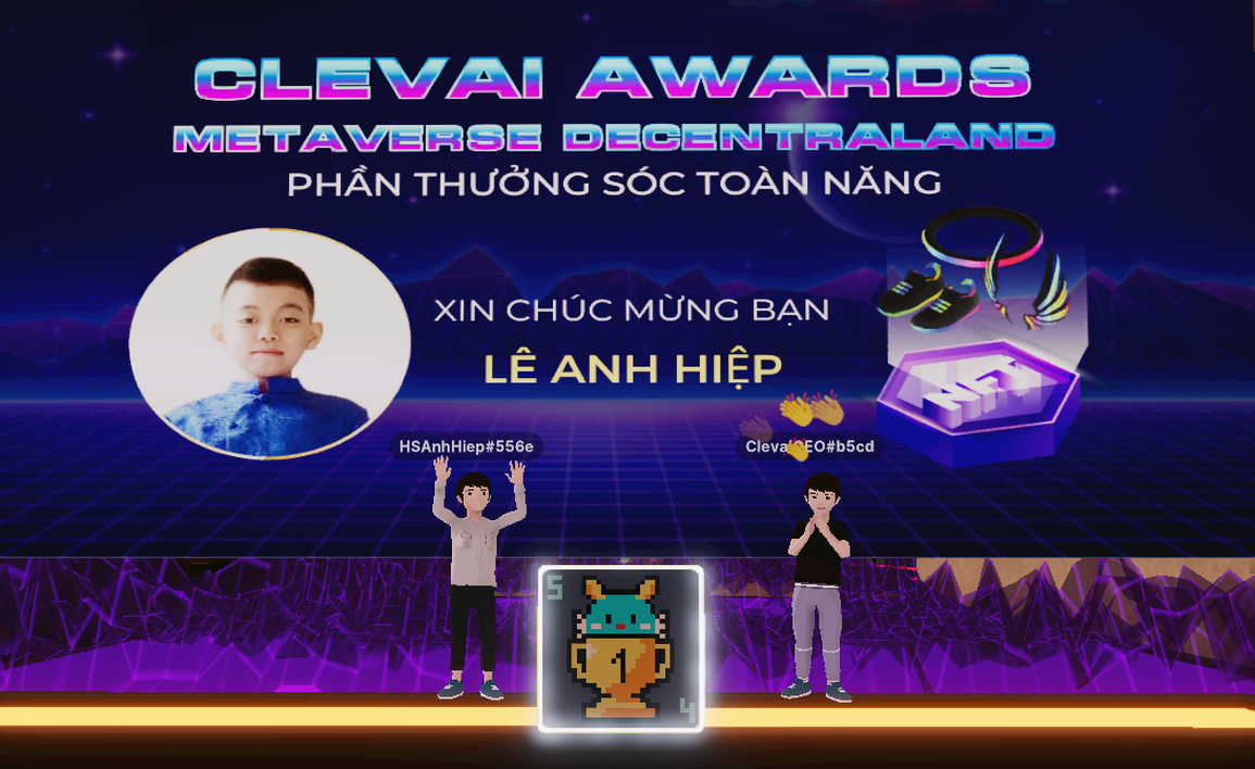 Lần đầu tiên trên thế giới, trao thưởng NFT cho học sinh xuất sắc - 3 Lần đầu tiên trên thế giới, trao thưởng NFT cho học sinh xuất sắc - 3