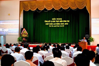 Đồng Tháp: 10 năm, tỷ lệ người tham gia xuất khẩu lao động giảm 70%