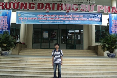 Gặp chàng SV đoạt giải nhất Olympic Hóa học toàn quốc