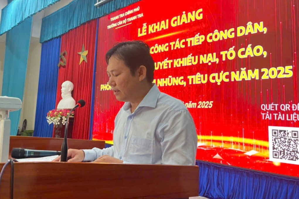 Tây Ninh khai giảng lớp bồi dưỡng cán bộ tiếp công dân - 2 Tây Ninh khai giảng lớp bồi dưỡng cán bộ tiếp công dân - 2