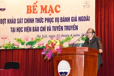 Học viện Báo chí và Tuyên truyền hoàn thành đợt khảo sát chính thức đánh giá ngoài