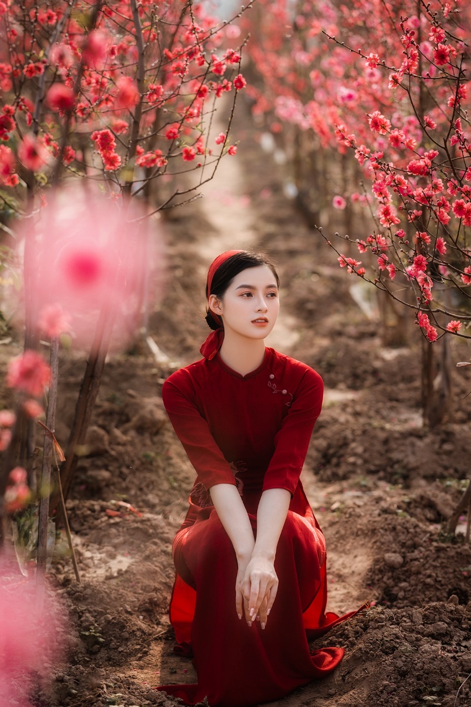Thiếu nữ Bắc Giang đẹp tựa nàng thơ dạo bước giữa vườn xuân - 11 Thiếu nữ Bắc Giang đẹp tựa nàng thơ dạo bước giữa vườn xuân - 11